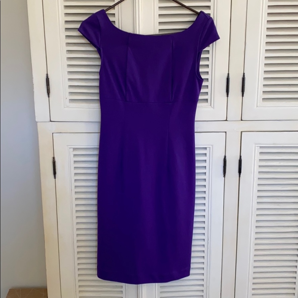 Purple BB Dakota Pencil Dress sz XS